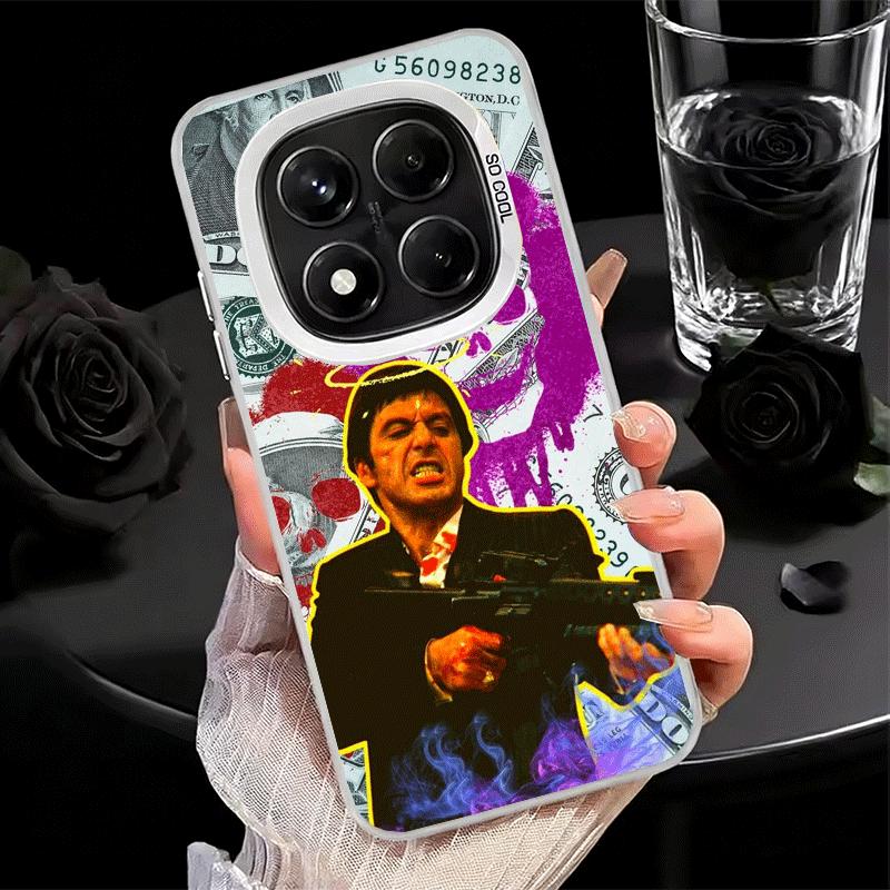 Scarface 1983 Al Pacino Shockproof Phone Case for Xiaomi Redmi Note 15 14 13 12 Pro Plus 11 11S 11T 5G Cover Anti Fall Fundas