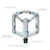 CRANK BROTHERS MTB Flat Pedals Stamp 2 S Raw Silver 2020