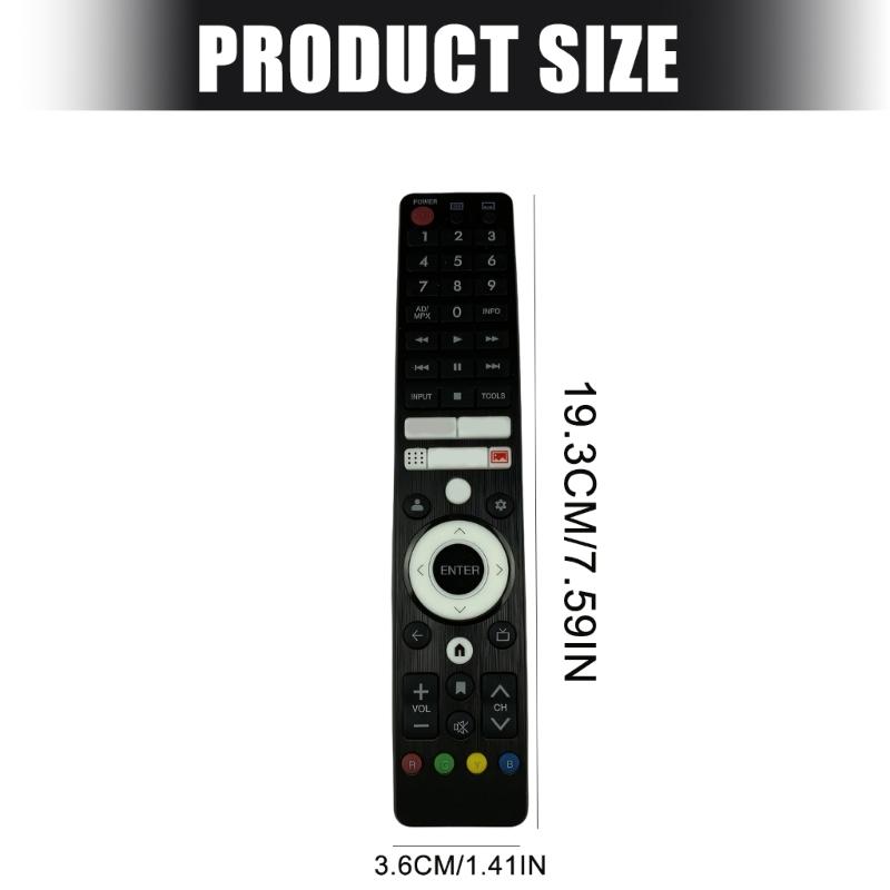 Efficient Voice Remote Control Ergonomic for GB326WJNA 2T-C32BE1T 2T-C40BG1X Enhances Comfort and Wear Resistance