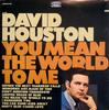 LP Record DAVID HOUSTON  You Mean The World To Me BN26338 Epic 1967 US CountryFolk Used