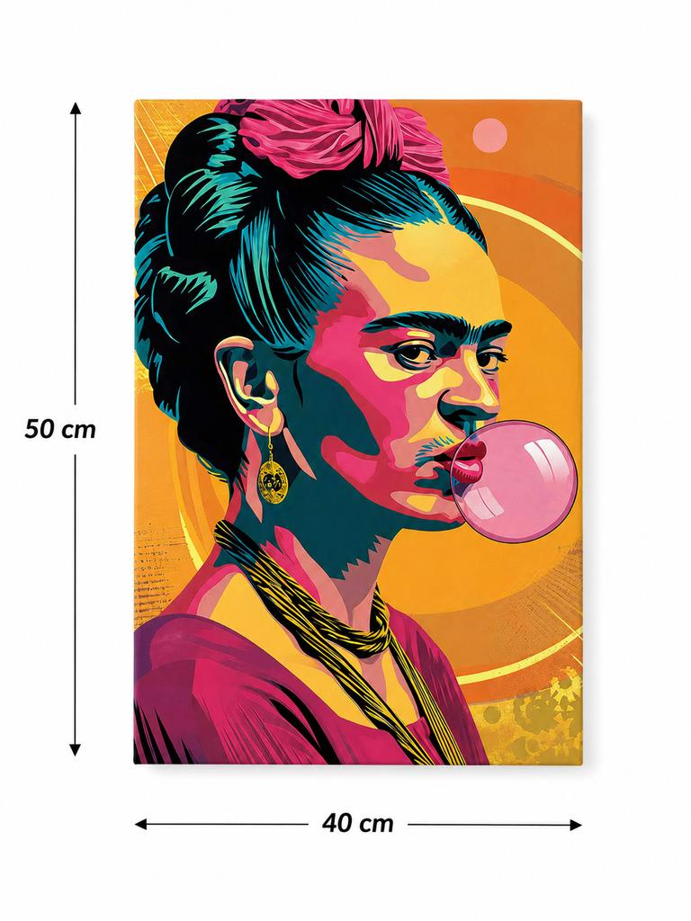 Paint by Numbers with Frame Pictures for Painting - Frida Kahlo 40X50