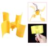DIY Kit Small Motor Vertical Wind Turbines Blades Breeze Electricity Generator Science Model Wind Energy Vertical Wind Generator