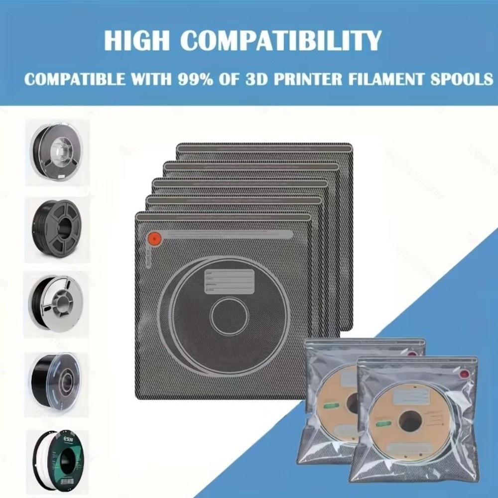 Airtight Seal 3D Filament Vacuum Storage Bags Light Blocking 3D Filament Bag Clothing Organization