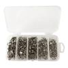 160PCS with Safety Snap Fishing Barrel Swivel Fishing Line Connector  Saltwater Fishing