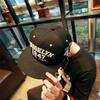 Flat Brim Embroidered Letters 1947 Pattern Baseball Cap Men'S And Women'S Sunshade Color Matching Hip-Hop Hat