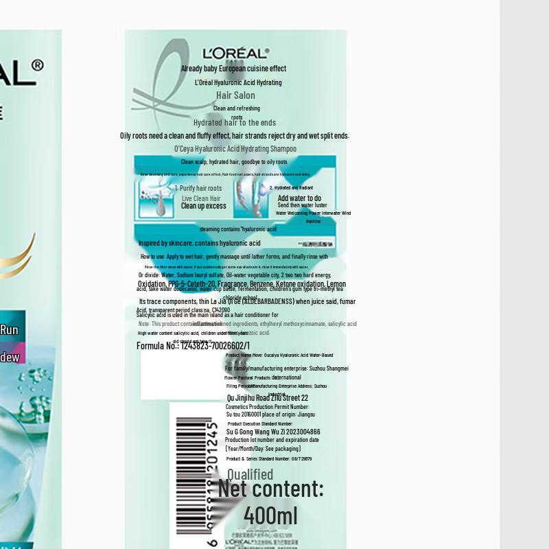 

L Oréal Hyaluronic Acid Hydrating Conditioner