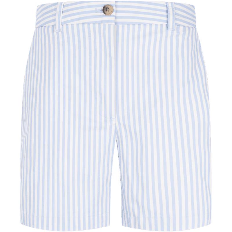 

Tommy Hilfiger Women s Striped Slim-Fit Shorts 36