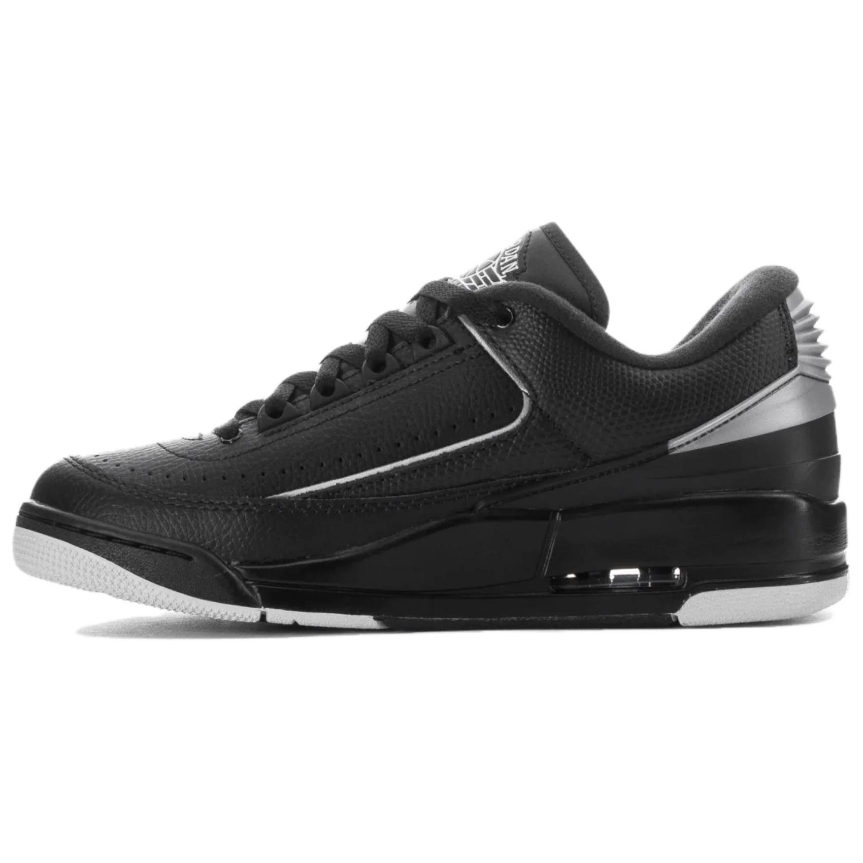 

Новые JORDAN 2/3 Черный Металлик Серебристый FD0383-001 45