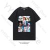 Gidle YUQI Koszulka Album Motywacja Ten Sam Nadruk Koszulka Kpop Idle Unisex Kobiety Młodzież Lato Bawełna Krótki Rękaw Koszulki