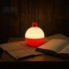 Fishing Float Night Light Bobber Light, 3D Printed Rotating Fish Ball Lamp, Soft Warm Glow Lamp Bedside Table for Bedroom, Hallway, Beach House Decor,