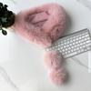 1Pcs Winter Thickened Natural Fox Fur Scarf For Women Magnetic Scarf Neck Warm Fluffy Shawls Female Coat Collar
