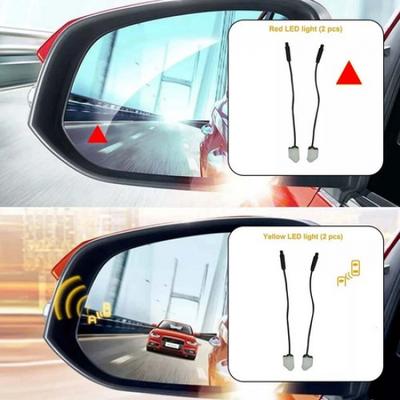 BSD Lens Light Alarm Safety Driving Vehicle Car Blind Spot Detection System