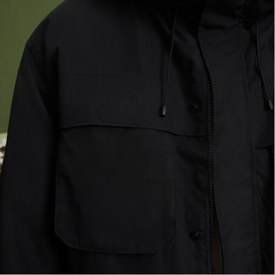 New Converse Jackets Coats Men's Black 10026948-A03