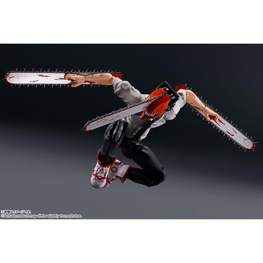 TAMASHII NATIONS SHFiguarts Chainsaw Man [SELEÇÃO MELHOR] aprox.. Ator PVC e ABS pré-pintado de 150mm...
