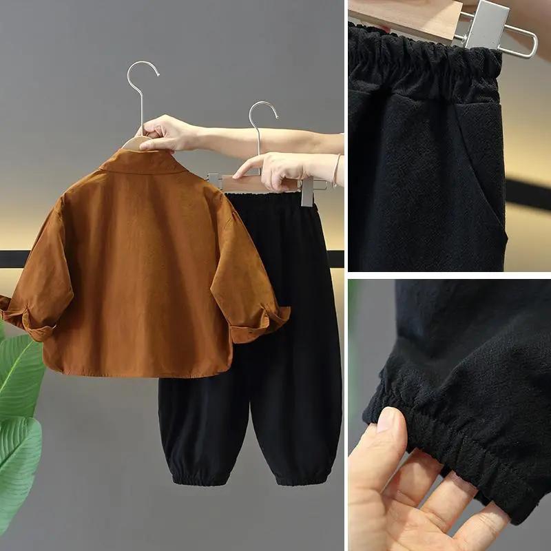 Boys' Autumn Suits, Spring and Autumn, Western Style Baby, Net Red Fashionable Clothes, Children