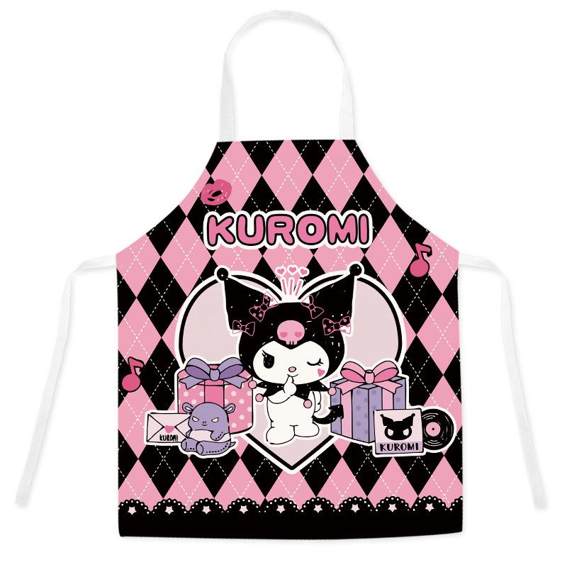 Adorable Girly Apron with Logo Print for Kitchen & Catering