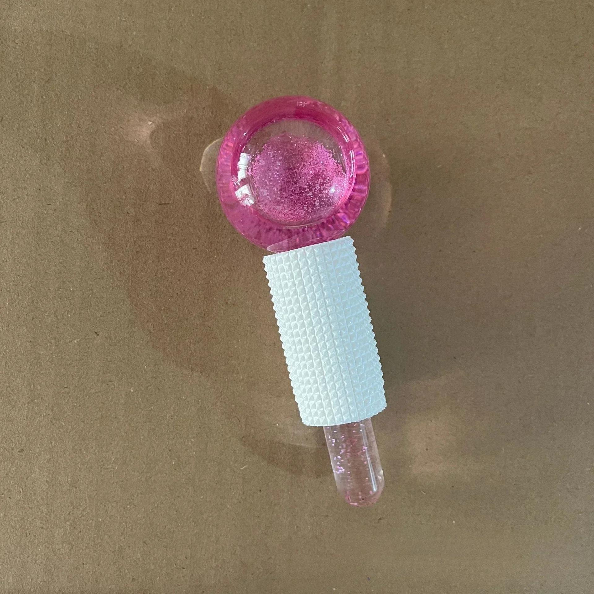 

1Pc Face Roller Tightening Redness Soothing Salon Wrinkle Remover Ice Globes Facial Massager Ice Roller Skin Care Tools