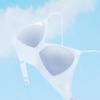 Fenteng Seamless Comfortable Nipple Rubber Soft Support Simple Thin Underwear Women's No Steel Ring Text Bra