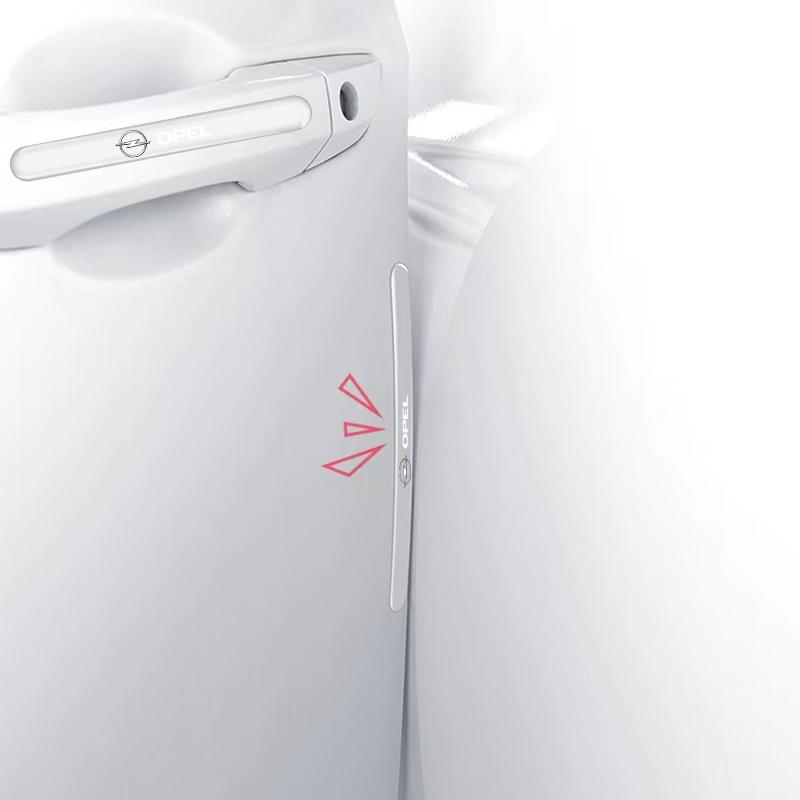 4Pcs Car Door Handle Protector Sticker Auto Styling For Opel Corsa Astra Insignia Vectra Zafira Meriva Mokka Grandland Vivaro