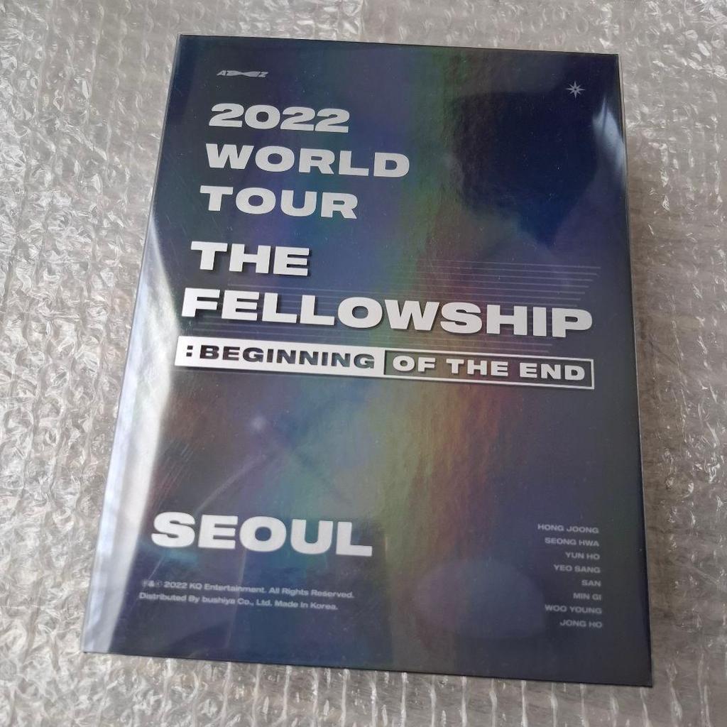 [USED] ATEEZ 2022 WORLD TOUR In SEOUL DVD Japan Edition