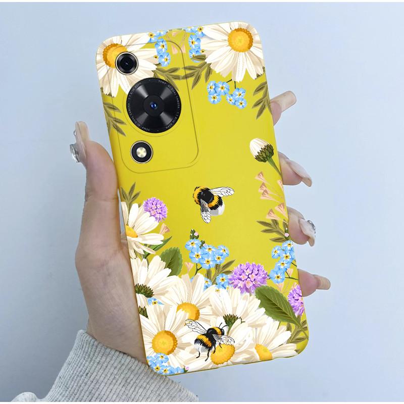 Handyhülle für Huawei Nova Y72 Hüllen 6,75" Niedliche Panda-Astronauten-Abdeckung für Huawei Enjoy 70 NovaY72 MGA-LX3 Weiche Silikonhülle