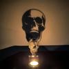 Gothic Grim Reapers Plastic Candle Stand Halloween Desk Decoration Themed Party Accessory for Event