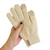 Gloves for Women In Winter, Thickened Cotton for Warmth Knit Gloves Cuff Warm Gloves Autumn Winter Soft Coldproof Touchscreen Gloves
