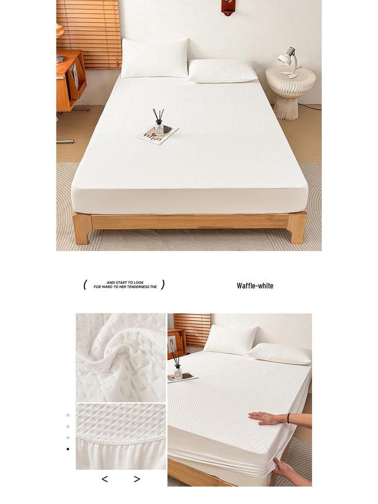 Class A Quilted Waterproof Bed Sheet & Mattress Protector