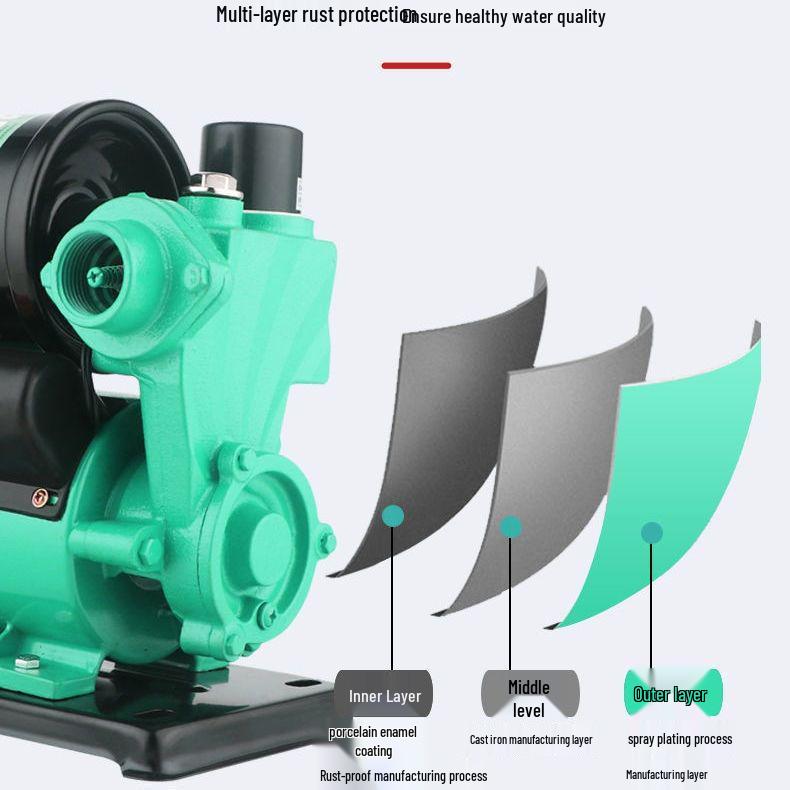 220V Household Automatic Booster Pump for Well and Tap Water Systems