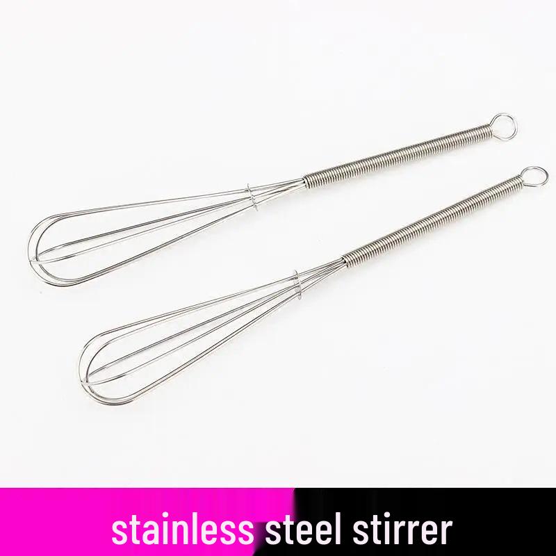 Stainless Steel Hair Dye and Egg Beater Mixer Stick