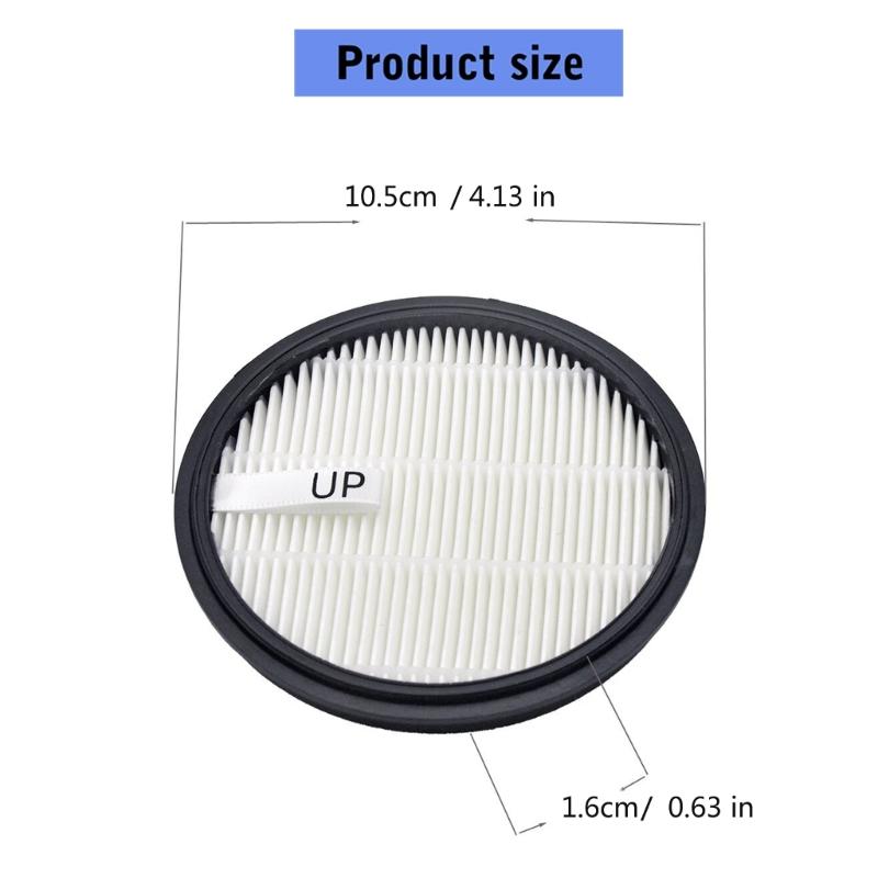 3Pcs Filter Element Filter Spare Part for U12 Handheld Wireless Vacuum Cleaner Strong Suction Accessories