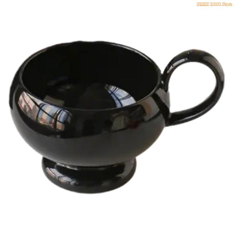 K1AE Stylish 280ml Handle Mug Ceramic Coffee Cup For Home Or Office Use