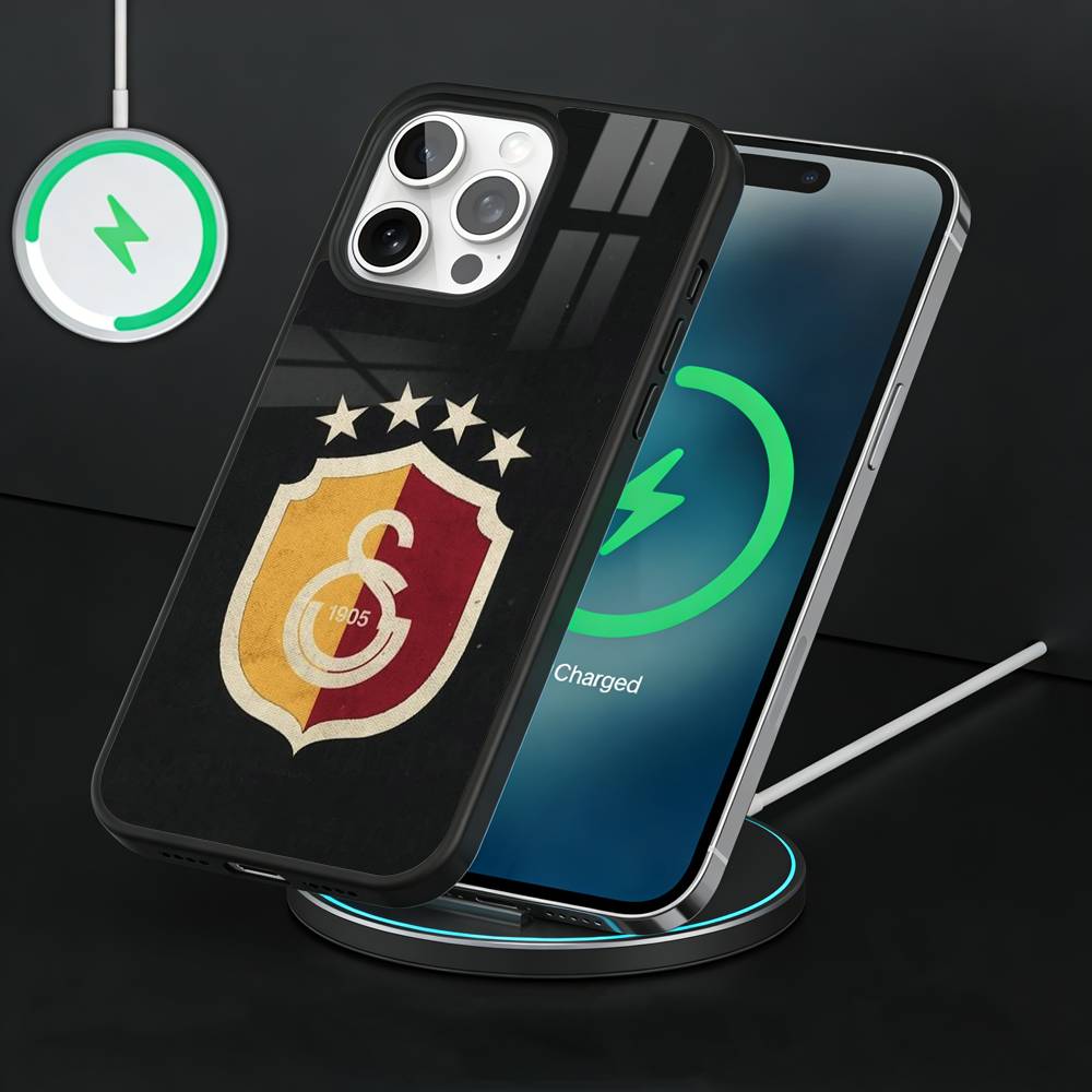 G-GalatasarayS 1905s Logo Phone Case For iPhone17,16,15,14,13 Plus,Pro Max Magnetic For Magsafe Wireless Charging