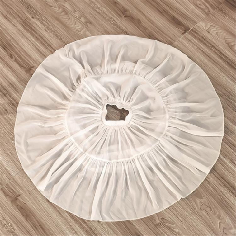 Girls Formal Dress Hoop Slip Breathable Flexible Steel Support Layer For Pageants Photoshoots Event