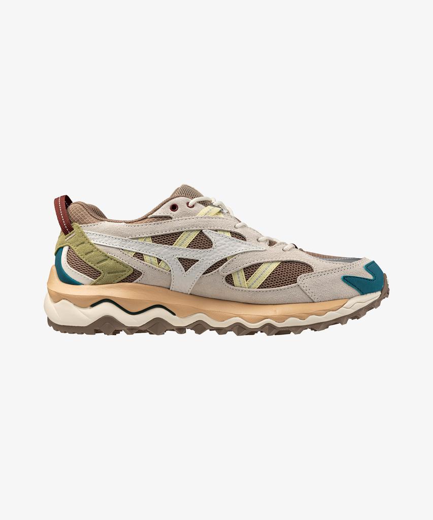 Mizuno (Unisex) Wave Mujin Tl - Fossil:Snow White:Summer Sand / D1Ga251305