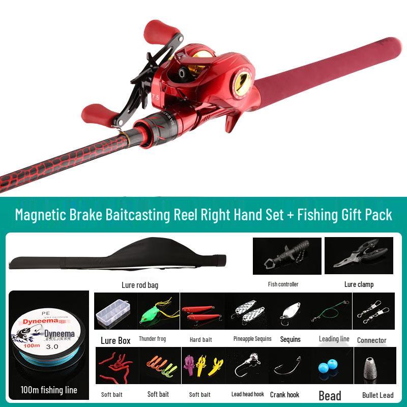 IOSN Baitcasting Lure Rod Luxury Combo SUL