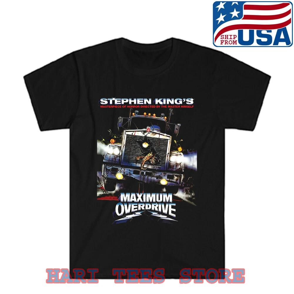 Stephen King s Maximum Overdrive Men s Black Size S -5XL XL