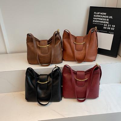 Small Bag Fashion Tote Bag Women's Large Capacity Underarm Bag New Texture Shoulder Casual Tote Bag