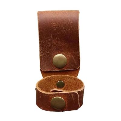 Leather Belt Glove Holder Rope Holder Mountaineering Buckle Climbing Rope Fixer