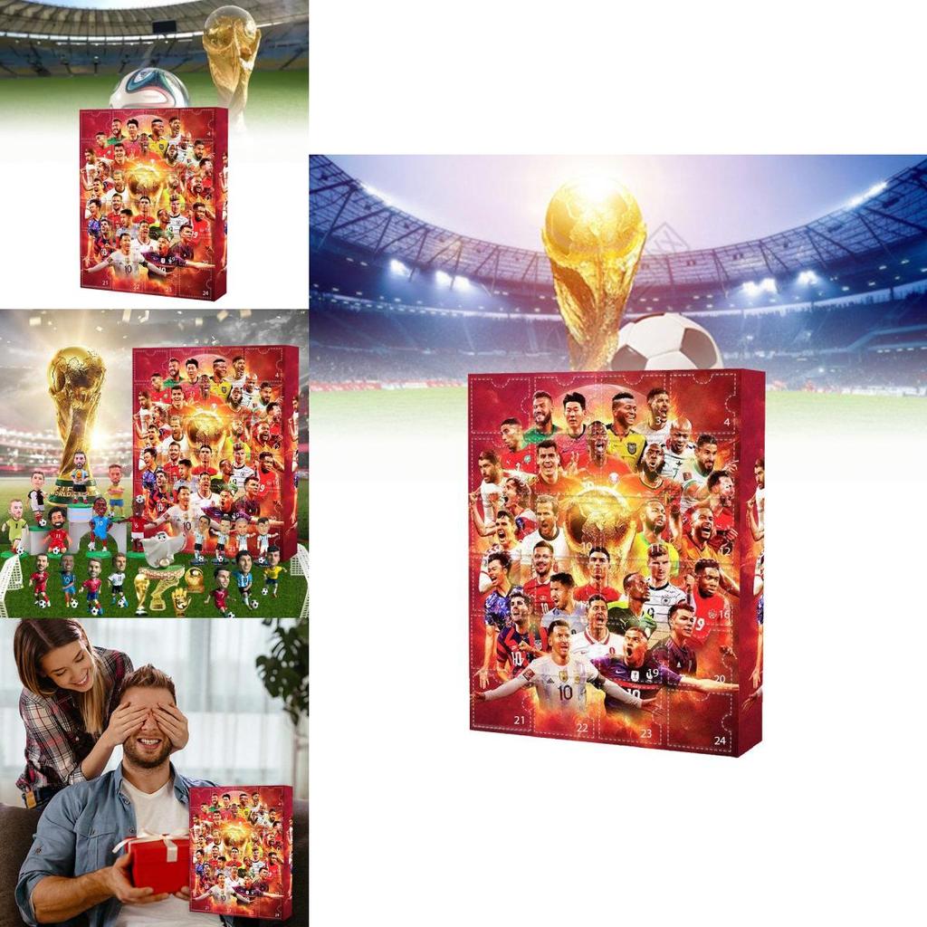 Exciting World Cup Advent Calendar Festive Pvc Design For Holiday Cheer And Countdown