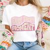 T-Shirt Print Short Sleeved Pattern Summer Letter Print Cute Harajuku Basic Women's Regular Style Fashionable Versatile T-Shirt