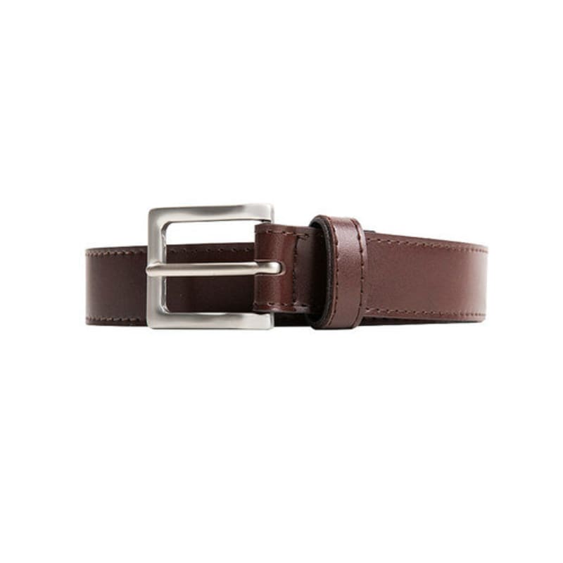 EMERGENCY EGBCCCDB Wagner Mora Basic Leather Belt Deep Burgundy