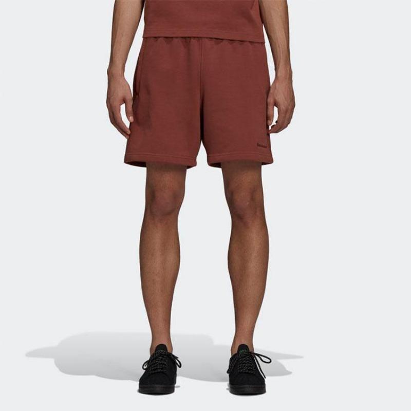 adidas Originals Men's Dark Brown Clover Graphic Shorts HB8823