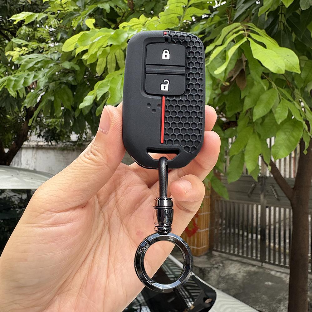 Key Cover For Honda Civic 11Th Gen Ve-1 Accord Vezel City Hrv Enp1 Crv Freed Fit Shuttle Gp8 Jade 2014- Key Fob Accessories