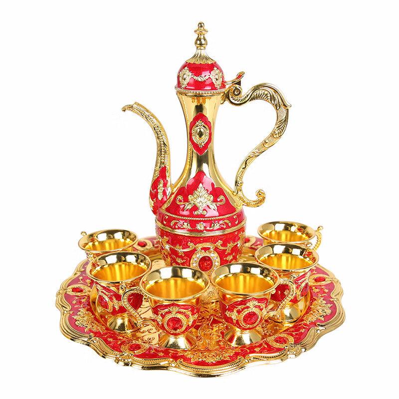 UO_SO_ European Palace Style Handmade Glass Wine Set