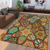 Gorgeous patterned carpet for stylish home decor Suitable for use as an anti-slip game mat for living room and bedroom sofas
