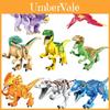 Conjunto de Figuras de Blocos de Construção de Dinossauros do Parque Jurassic World Cativante Para Crianças