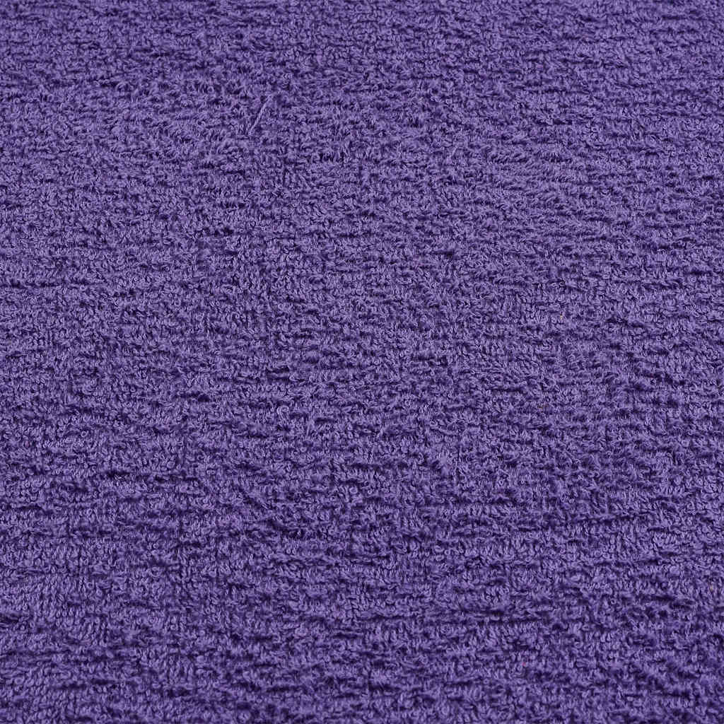Vidaxl Ręczniki Gościnne 10 Szt. Fioletowe 360 Gsm 100% Bawełna
