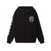 850 CHROME HEARTS 2026 Autumn and Winter New Plus Size Classic Style Logo Hooded Sweatshirt, Suitable for Couples To Wear