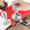 57.5mm 49mm Stainless Steel Coffee Tamper Flat Base Espresso Beans Press Tool 57.5mm